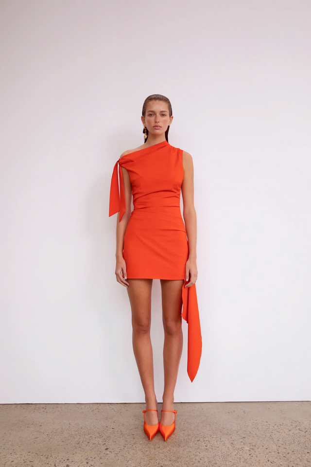 knee length dresses for ladies Sir The Label Dahlia Mini Dress Size 10