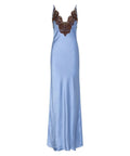 Sir The Label Danseurs Lace Slip Dress - 8 / Blue - Dresses