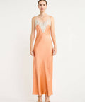 Sir The Label Danseurs Lace Slip Dress in Peach Size 2 /AU 10 - 10 / Peach - Dresses