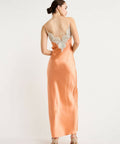 Sir The Label Danseurs Lace Slip Dress in Peach Size 2 /AU 10 - 10 / Peach - Dresses