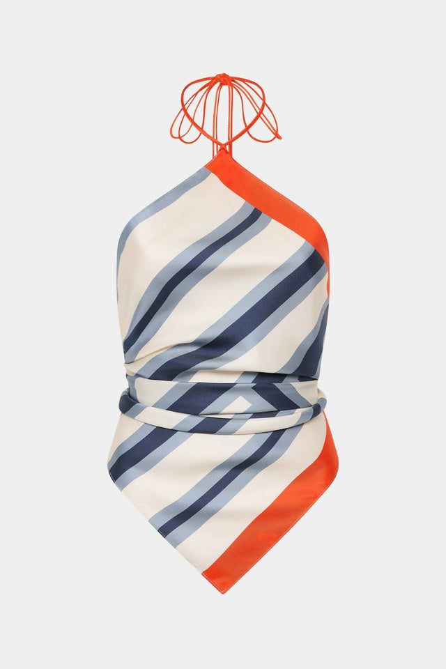 Sir The Label Dazed Scarf and Pant Set in Studio Print - Outfit Sets