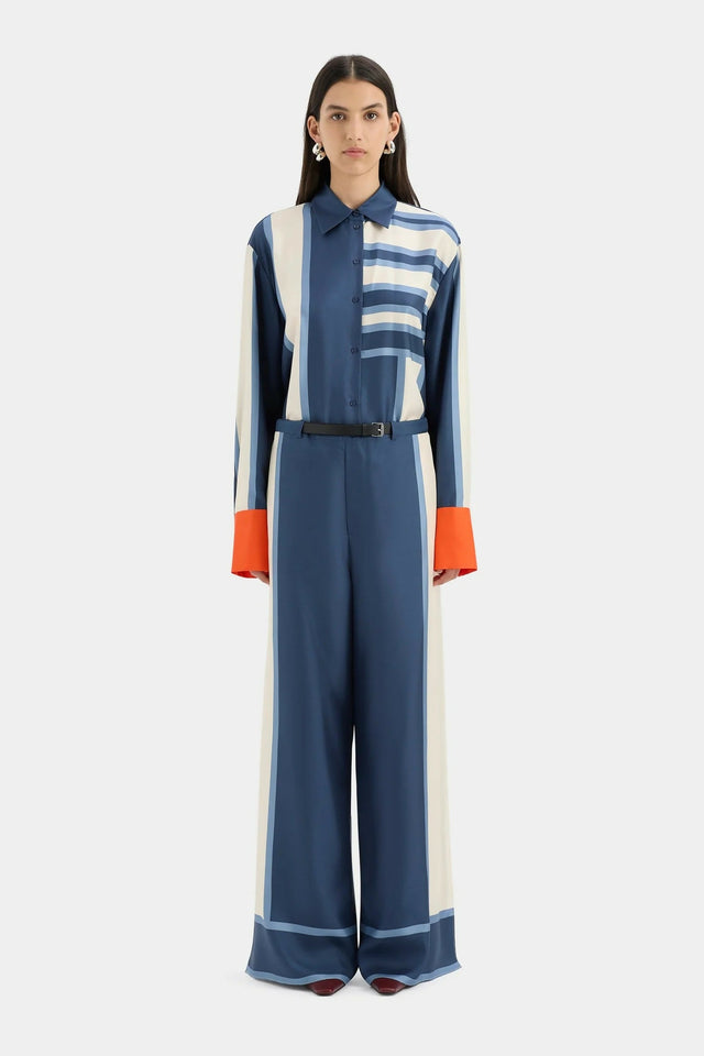 Sir The Label Dazed Shirt and Pant Set in Studio Print Size 8 - 8 / Multi - Outfit Sets