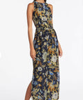 Sir The Label Diana Lilian Cross Back Dress - 12 / Multi - Dresses