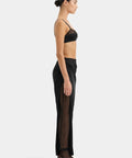 Sir the Label Dunya Draped Skirt & Bralette Set Black Size 0/ AU 6 - 6 / Black - Outfit Sets