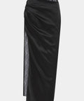 Sir the Label Dunya Draped Skirt & Bralette Set Black Size 0/ AU 6 - 6 / Black - Outfit Sets