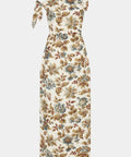 Sir The Label Eleanora Tie Shoulder Dress in Viola Print - 12 / Print - Dresses