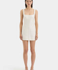 Sir The Label Emilia Corset Mini Dress in Natural - Dresses
