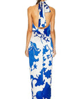Sir The Label Esme Halter Dress Size 2 - 8 / Print - Dresses