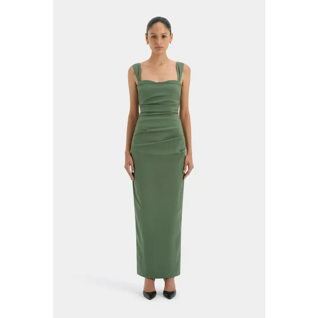 Sir The Label Floreat Gown Green Size 8 - 8 / Green - Dresses