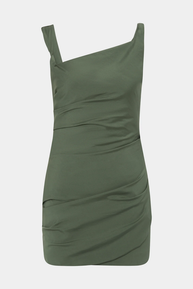 sir the label florentine mini dress Sir The Label Florent Twist Mini Dress Green Size 1
