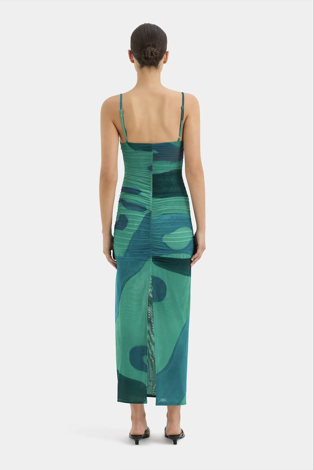 Sir The Label Frankie Gathered Midi Dress - Dresses