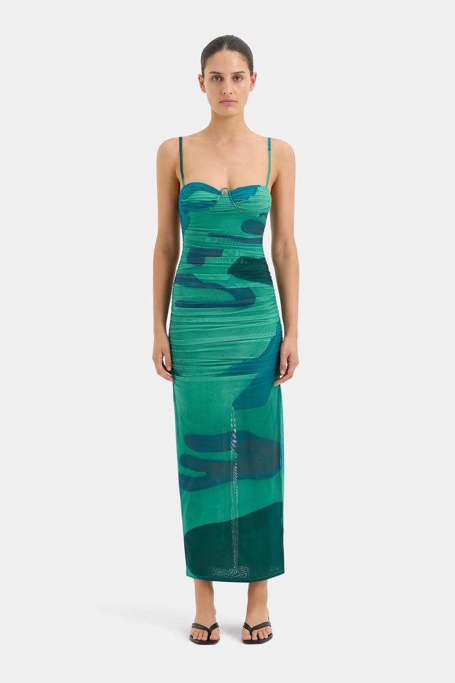 Sir The Label Frankie Midi Dress Size 6 - Dresses
