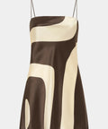 Sir The Label Freddie Slip Mini Dress - 8 / Print - Dresses
