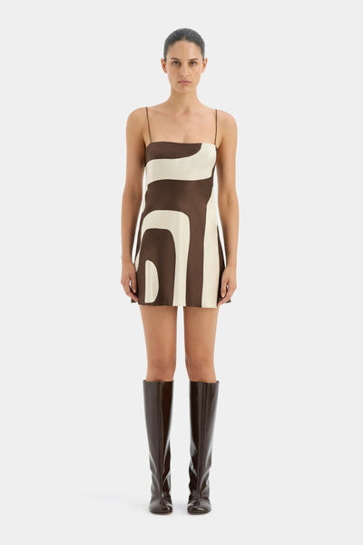 sir freddie slip mini dress Sir The Label Freddie Slip Mini Dress