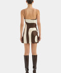 Sir the Label Freddie Slip Mini Dress // Size - 8 / Print - Dresses
