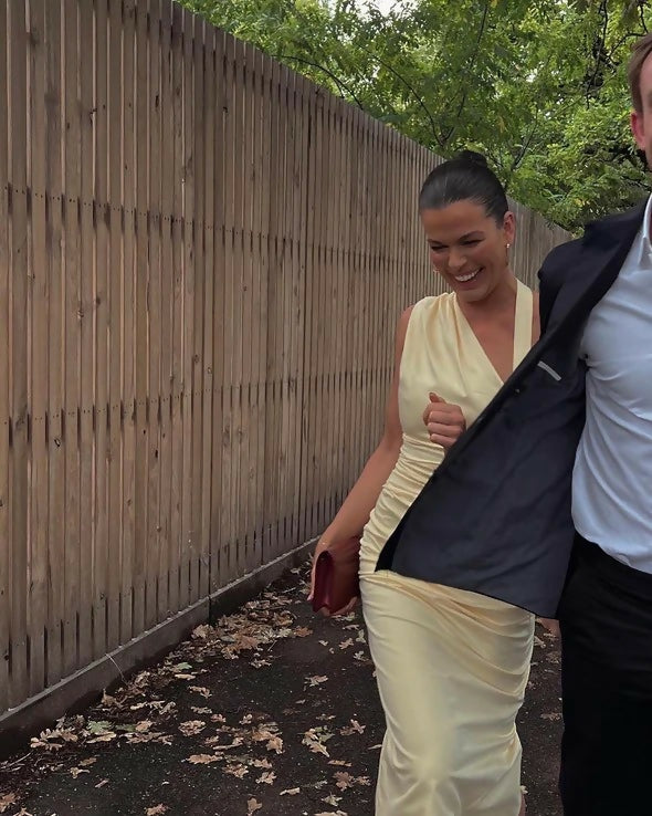 Sir The Label Giacomo Gathered Gown - 6 / Yellow - Dresses