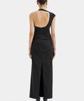 Sir The Label Giacomo Gathered Gown Black Size 10 - 10 / Black - Dresses