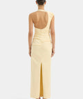 Sir the Label Giacomo Gathered Maxi Yellow - Dresses