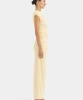 Sir the Label Giacomo Gathered Maxi Yellow - Dresses