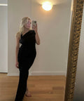 Sir The Label Giacomo Gown in Black Size 1 / AU 8 - 8 / Black - Dresses