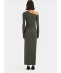 Sir The Label Hana Tie Maxi Dress - 10 / Gray - Dresses