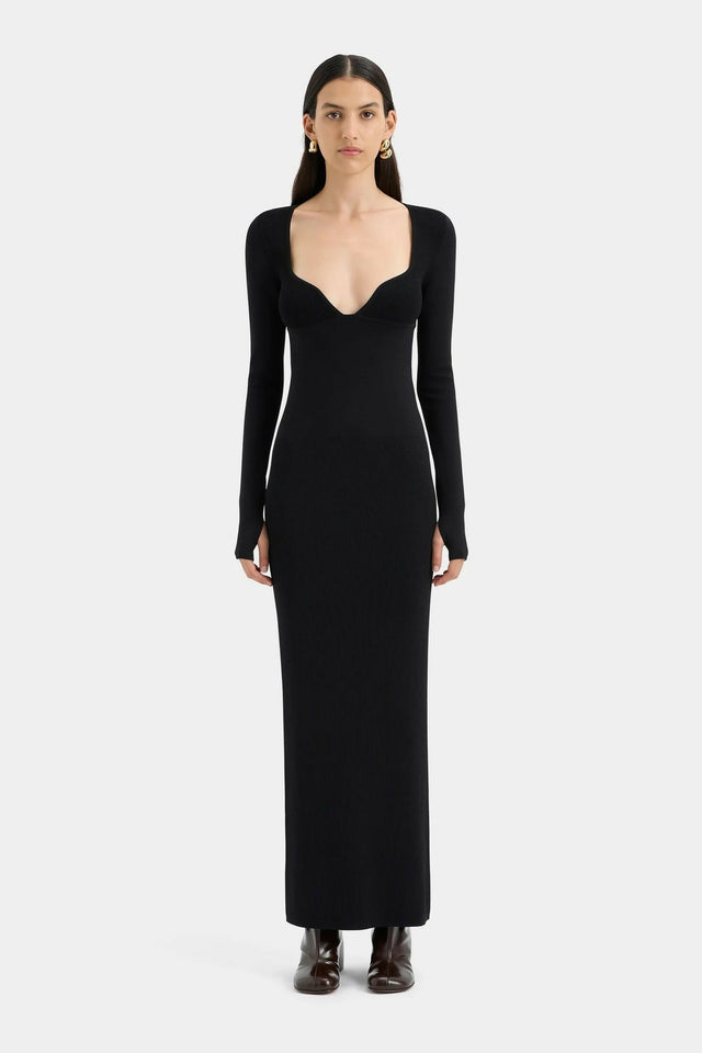 sirthelabelHELENALONGSLEEVEMAXIDRESS1