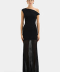 Sir The Label Indigo Twist Dress in a Size 1 - 8 / Black - Dresses