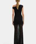 Sir The Label Indigo Twist Dress in a Size 1 - 8 / Black - Dresses