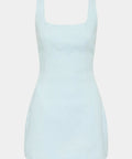 Sir The Label Iris Tie Mini Dress - 8 / Blue - Dresses