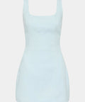 Sir The Label Iris Tie Mini Dress in Blue - Dresses