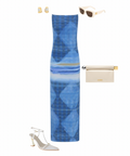 Sir The Label Isla Maxi Dress in Estela Azul - Dresses