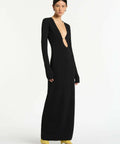 Sir The label Kinetic Bead Midi Dress - 6 / Black - Dresses