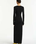 Sir The label Kinetic Bead Midi Dress - 6 / Black - Dresses