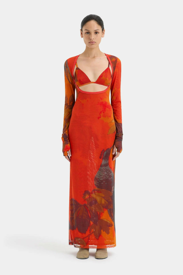 Sir The Label Libertine Cut Out Midi Dress - Dresses