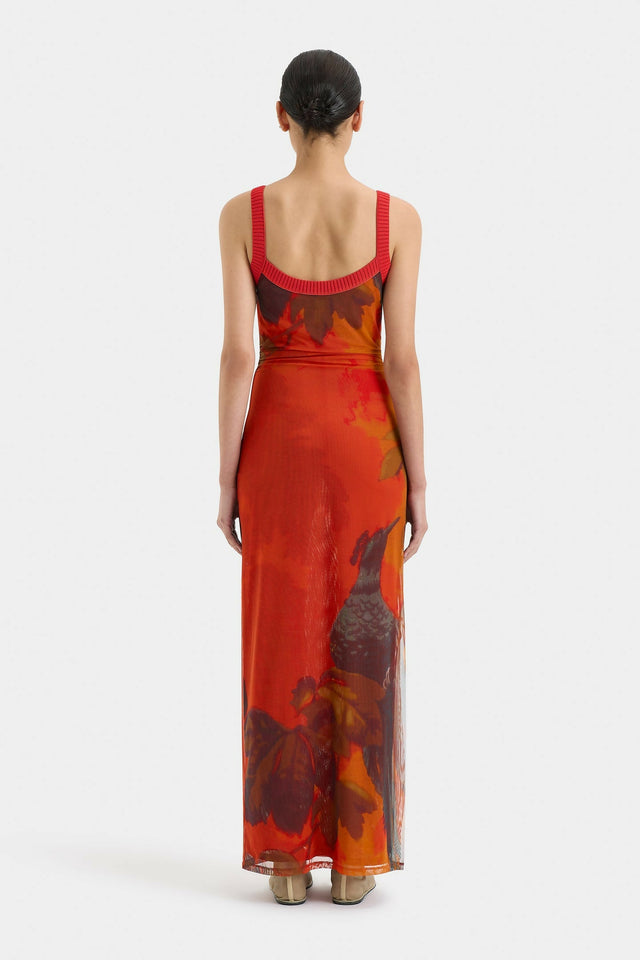 Sir The Label Libertine Tank Midi Dress Wren Print Size 2 / AU 10 | Passion For Fashion Sir The Label Libertine Tank Midi Dress Wren Print Size 2 / AU 10 | Passion For Fashion