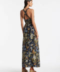 Sir The Label Lilian V Neck Gown - Dresses