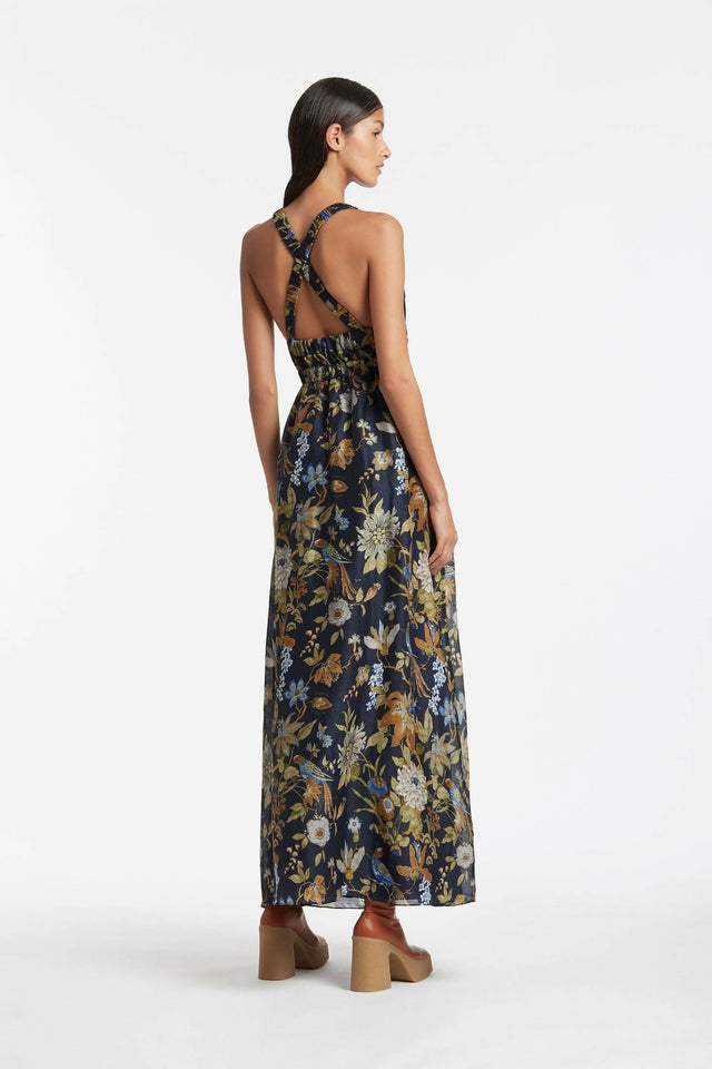 Sir The Label Lilian V Neck Gown - Dresses