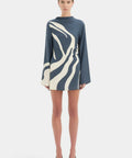 Sir The Label Lilou Long Sleeve Mini Dres - Dresses