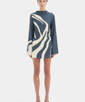 Sir The Label Lilou Long Sleeve Mini Dress - Dresses