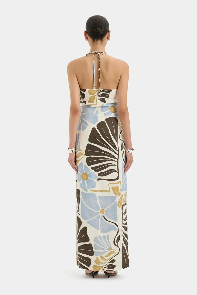 Sir The Label Lola Pleated Midi Dress - Dresses