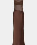 Sir The Label Luca Gown Dress Chestnut - 6 / Brown - Dresses