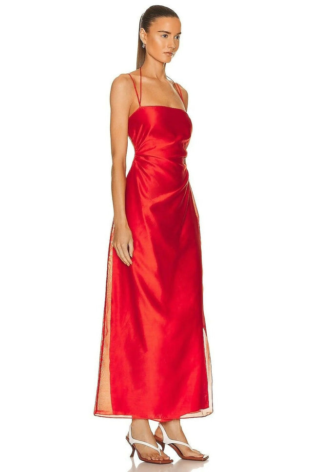 Sir The Label Luciela Dress in Red - 6 / Red - Dresses