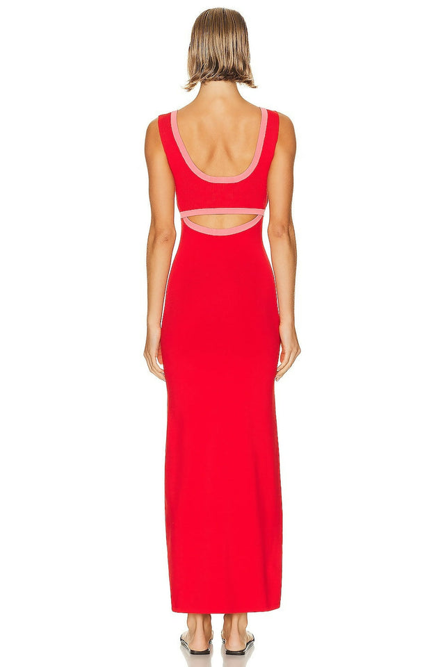 Sir The Label Lupita Ruby Dress - 4 / Multi - Dresses