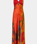 Sir the Label Lush V Neck Dress Wren Print Size AU 8 & 12 - Dresses