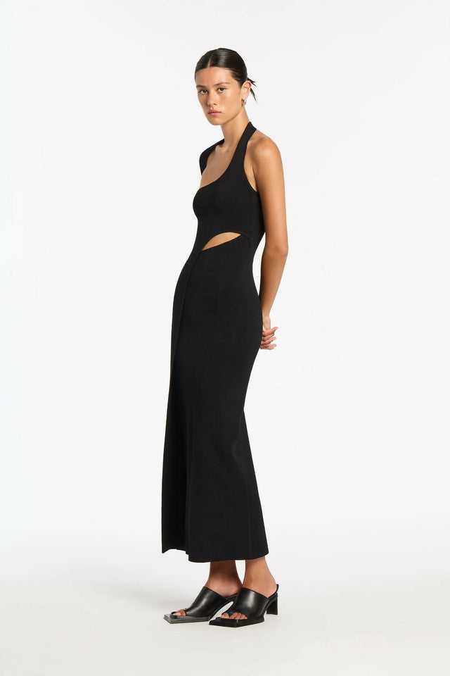 Sir The Label Manifesto Midi Dress Size - 6 / Black - Dresses