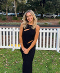 Sir The Label Nadja Cut Out Maxi Dress - 4 / Black - Dresses