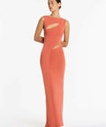 Sir The Label Nadja Maxi Dress in Terracotta - 8 / Terracotta - Dresses
