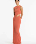 Sir The Label Nadja Maxi Dress in Terracotta - 8 / Terracotta - Dresses