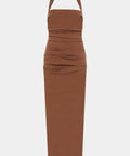 Sir The Label Nikki Gown - 6 / Brown - Dresses