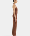 SIR - Sir The Label Nikki Gown In Brown